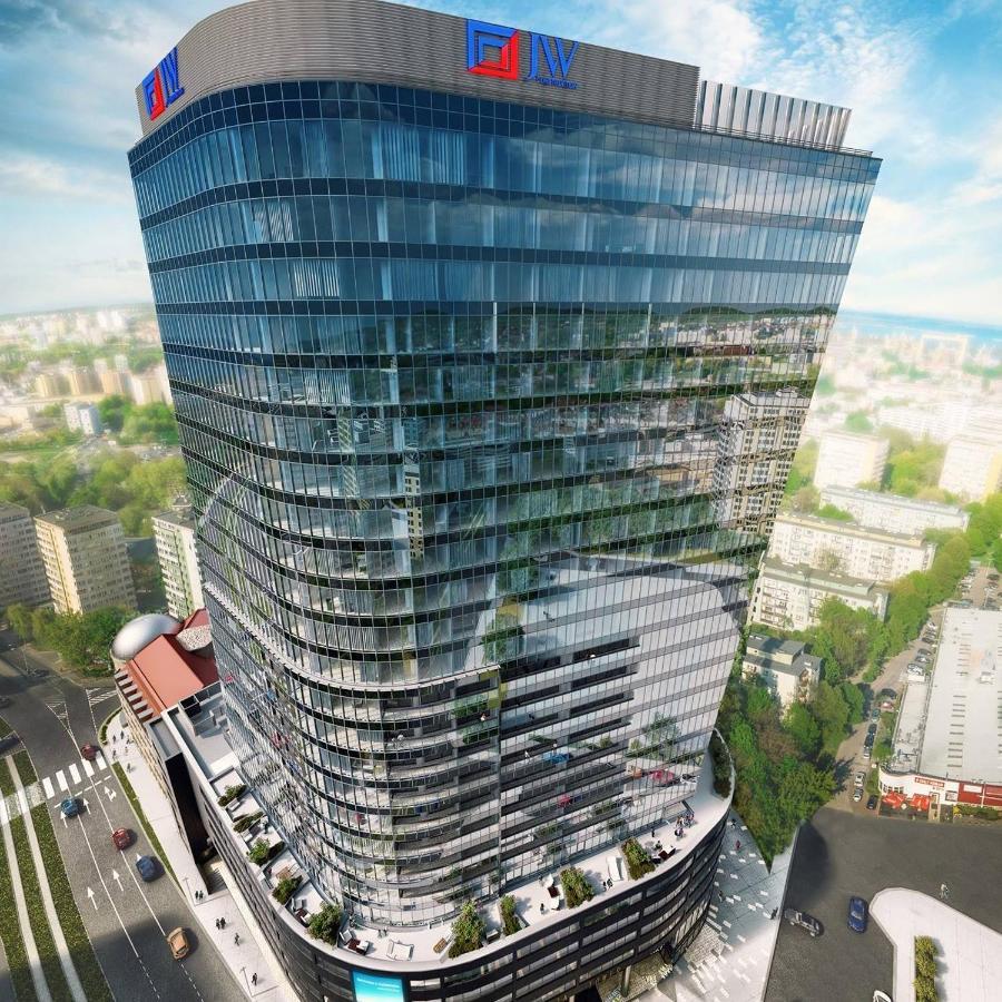 Apartament Flaming Hanza Tower Szczecin Exterior photo